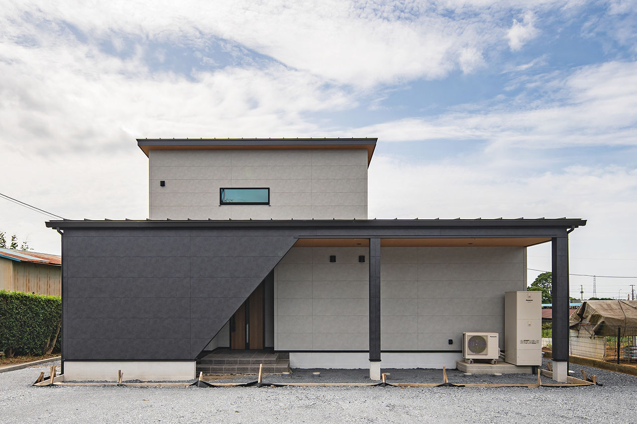 荒井工務店 【2000万円台・間取図有】シンプル且つモダンな空間。家族がつながる家事動線にこだわった住まいの建築実例画像2