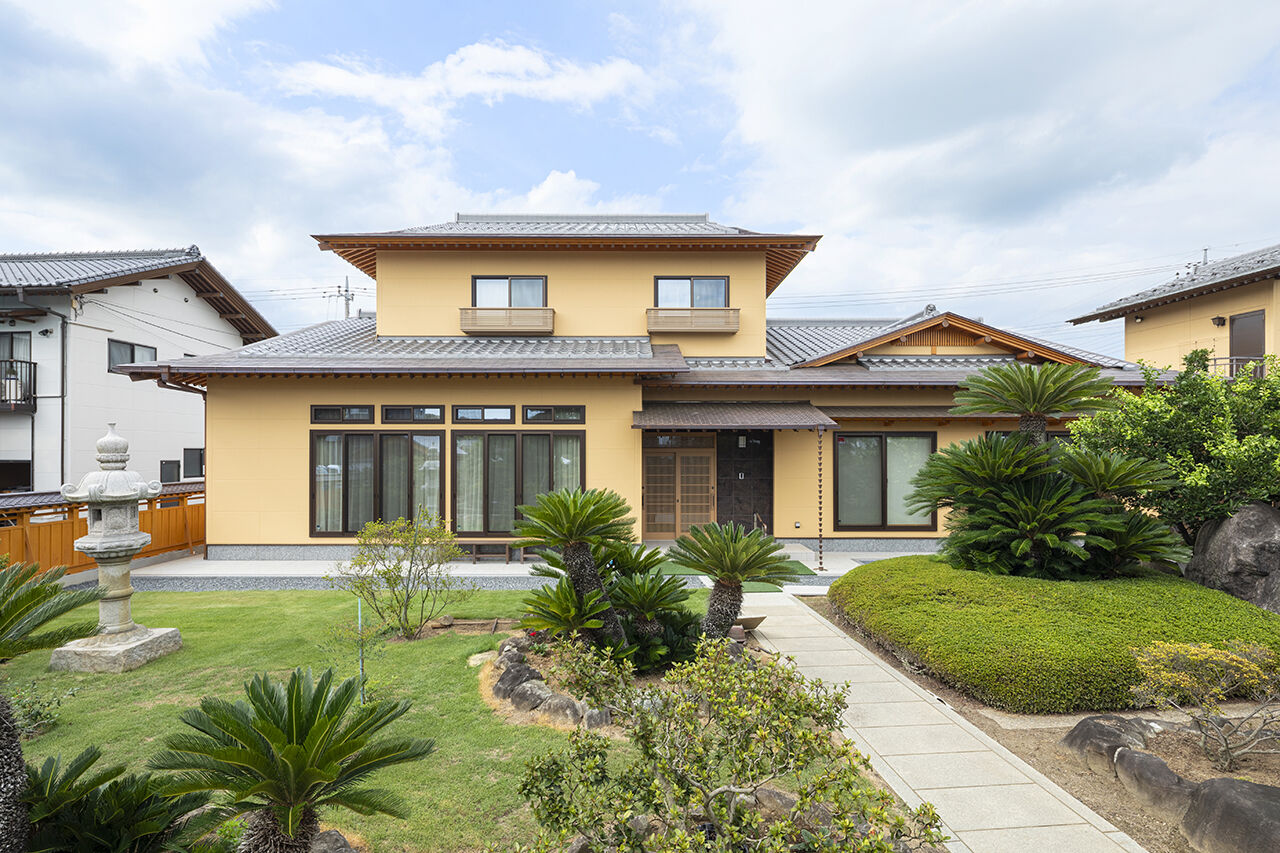荒井工務店 【4000万円～】自然との調和、伝統とモダンの融合。匠の技術を遺憾なく発揮した本格和風建築の建築実例画像2