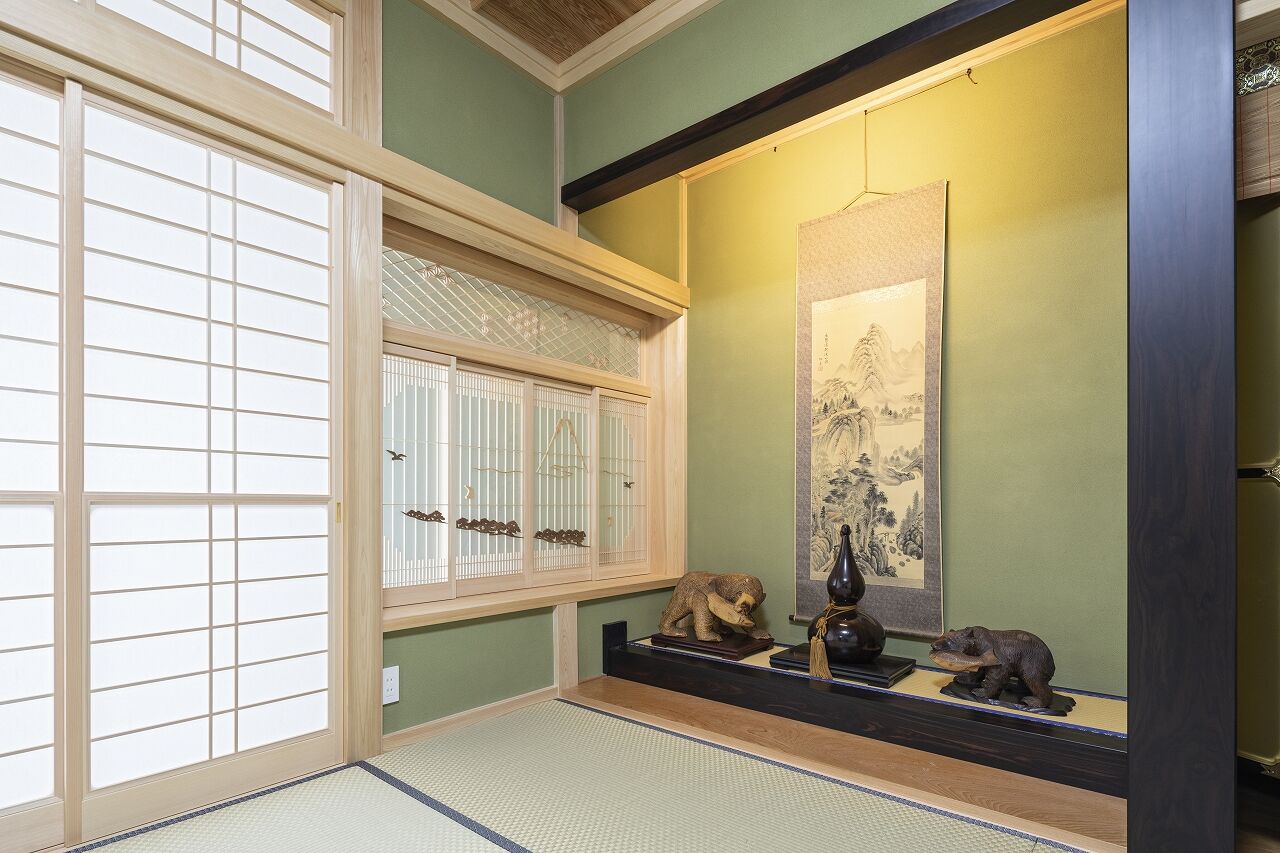 荒井工務店 【4000万円～】自然との調和、伝統とモダンの融合。匠の技術を遺憾なく発揮した本格和風建築の建築実例画像5