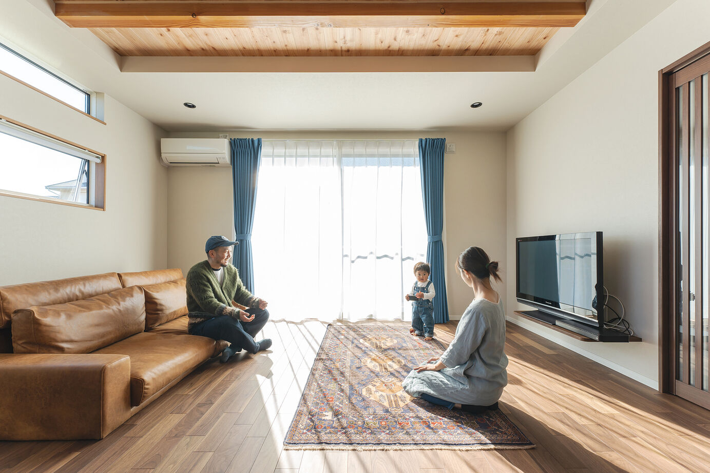 can wood 【1000万円台／インナーガレージ】理想の暮らしを予算内で実現したインナーガレージのある家の建築実例画像2