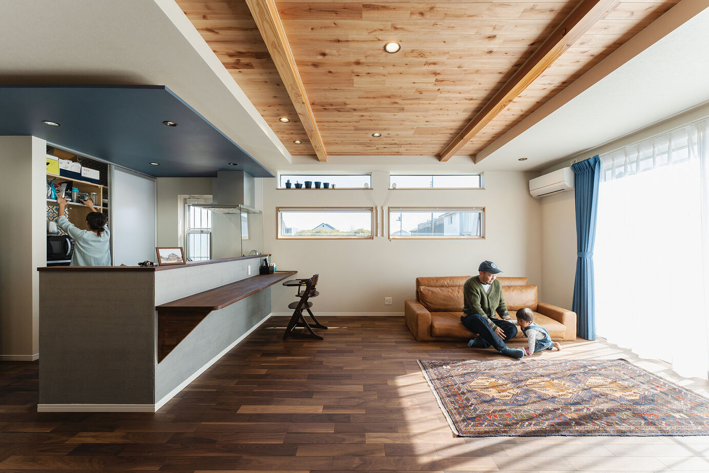 can wood 【1000万円台／インナーガレージ】理想の暮らしを予算内で実現したインナーガレージのある家の建築実例画像3