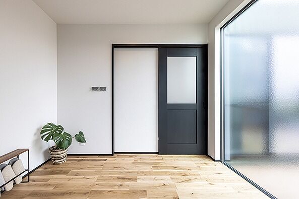 can wood 【1000万円台／吹き抜け／デッキ】家族時間を楽しむ吹き抜けリビング。広々デッキや快適動線も実現の建築実例画像6