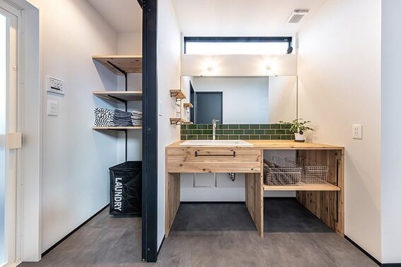 can wood 【1000万円台／吹き抜け／デッキ】家族時間を楽しむ吹き抜けリビング。広々デッキや快適動線も実現の建築実例画像7