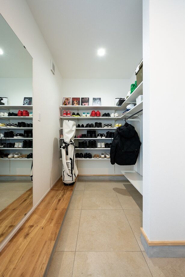 can wood 【2000万円台／ガレージ／中庭】夢を叶えたアメリカンテイストのガレージハウスの建築実例画像5