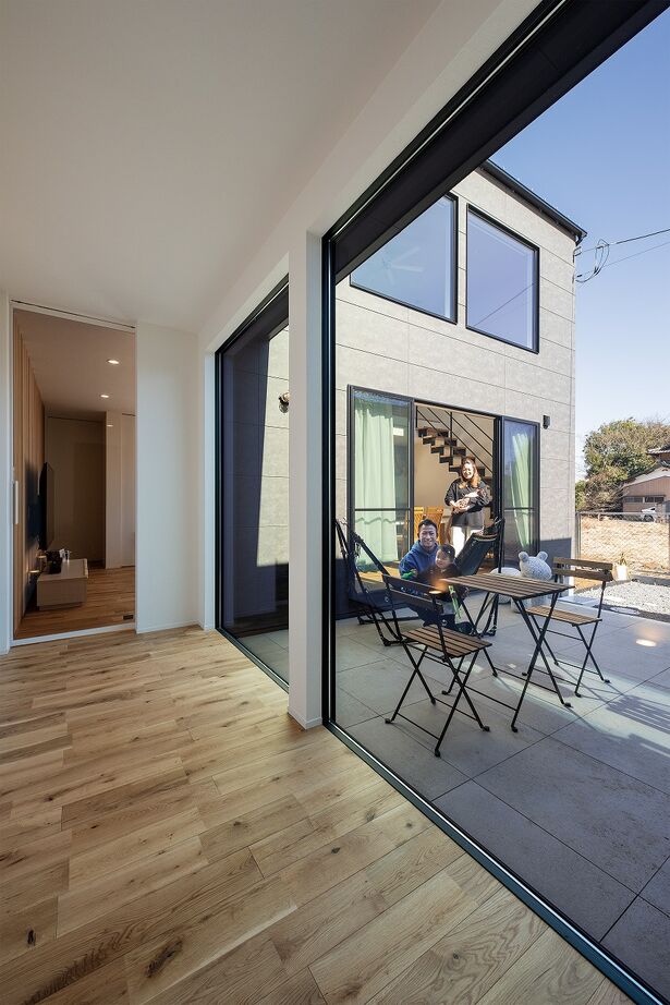 can wood 【2000万円台／ガレージ／中庭】夢を叶えたアメリカンテイストのガレージハウスの建築実例画像6