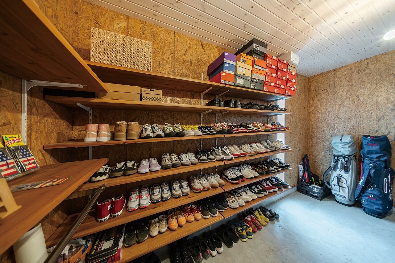 can wood 【2000万円台／勾配天井／ポーチ】切妻屋根のシンメトリーデザイン。開放感のあるサーファーズハウスの建築実例画像7