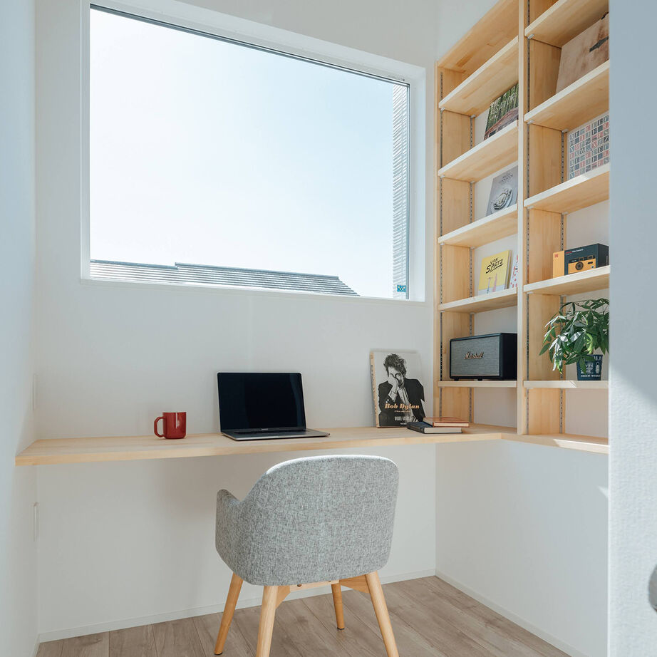 HYGGE THE HOME (ヒロミヤ住建） 【2階建/47.1坪】ホテルライクなモダンリビングの建築実例画像4