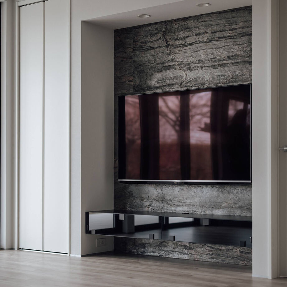 HYGGE THE HOME (ヒロミヤ住建） 【平屋/38.5坪】薪ストーブを設えた、洗練された佇まいの平屋の建築実例画像4