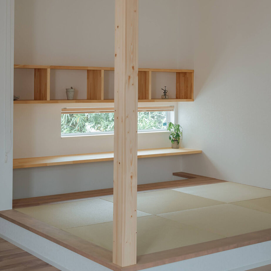 HYGGE THE HOME (ヒロミヤ住建） 仕切れる畳コーナーを設えた、可変性のある住まいの建築実例画像4