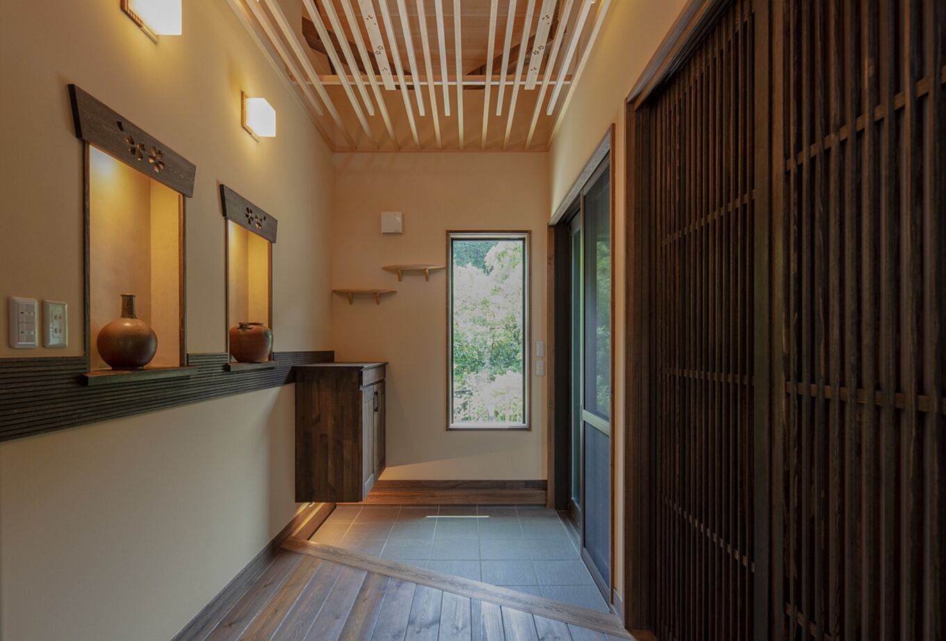 暮らしのスタジオ 【3000万円台/別荘】リクエストは「囲炉裏のある家」。自宅に続き2棟目を依頼した深い趣のある平屋の住まいの建築実例画像9