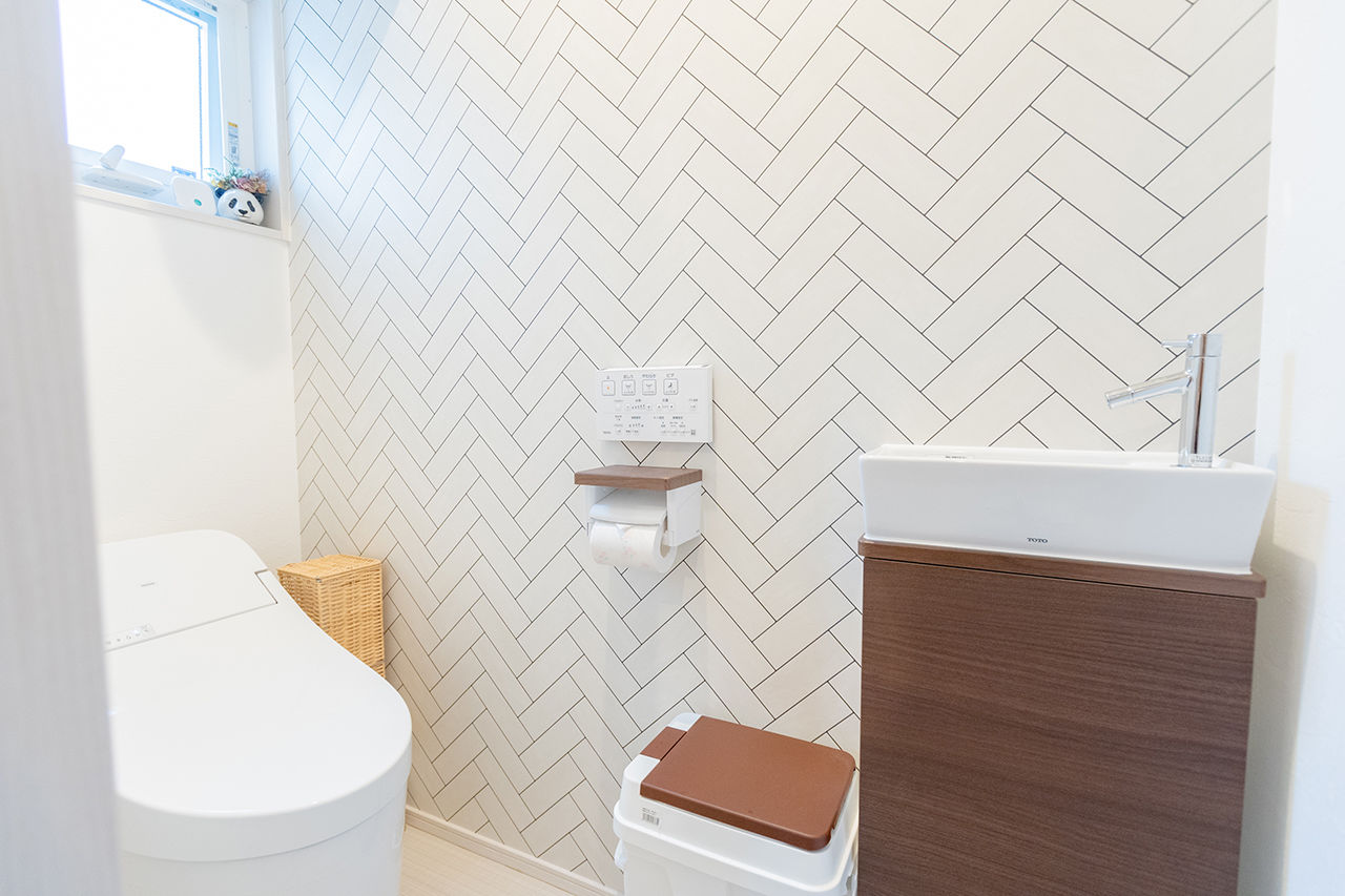 ＋RICCO　一級建築士事務所 【鳥栖市/2100万円台/平屋×中庭】15.5畳大の中庭にあふれる笑顔。子ども3人がノビノビ育つ「コの字型」の家の建築実例画像10