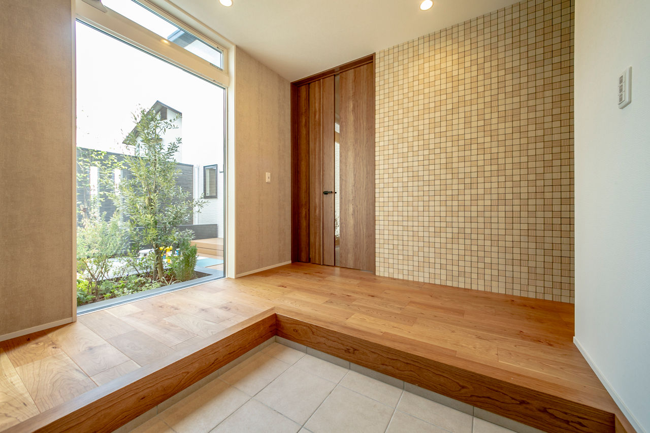 ＋RICCO　一級建築士事務所 【鳥栖市/2600万円台/32坪の平屋×アウトドアリビング】9.7畳の中庭ウッドデッキが第二のリビング！の建築実例画像6