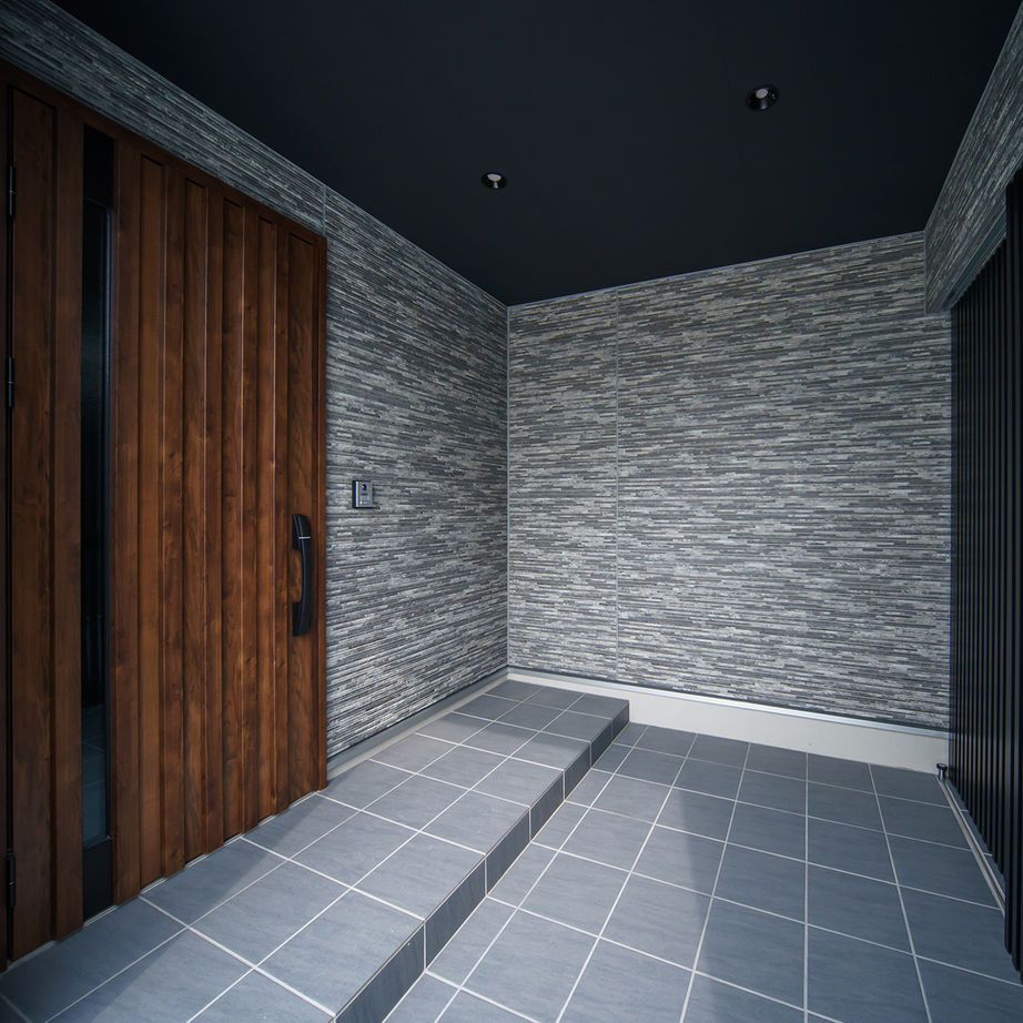 ＋RICCO　一級建築士事務所 【40.8坪／平屋×中庭／間取図有】カーテン要らずの開放的な室内と存在感あふれる外観が魅力の建築実例画像4