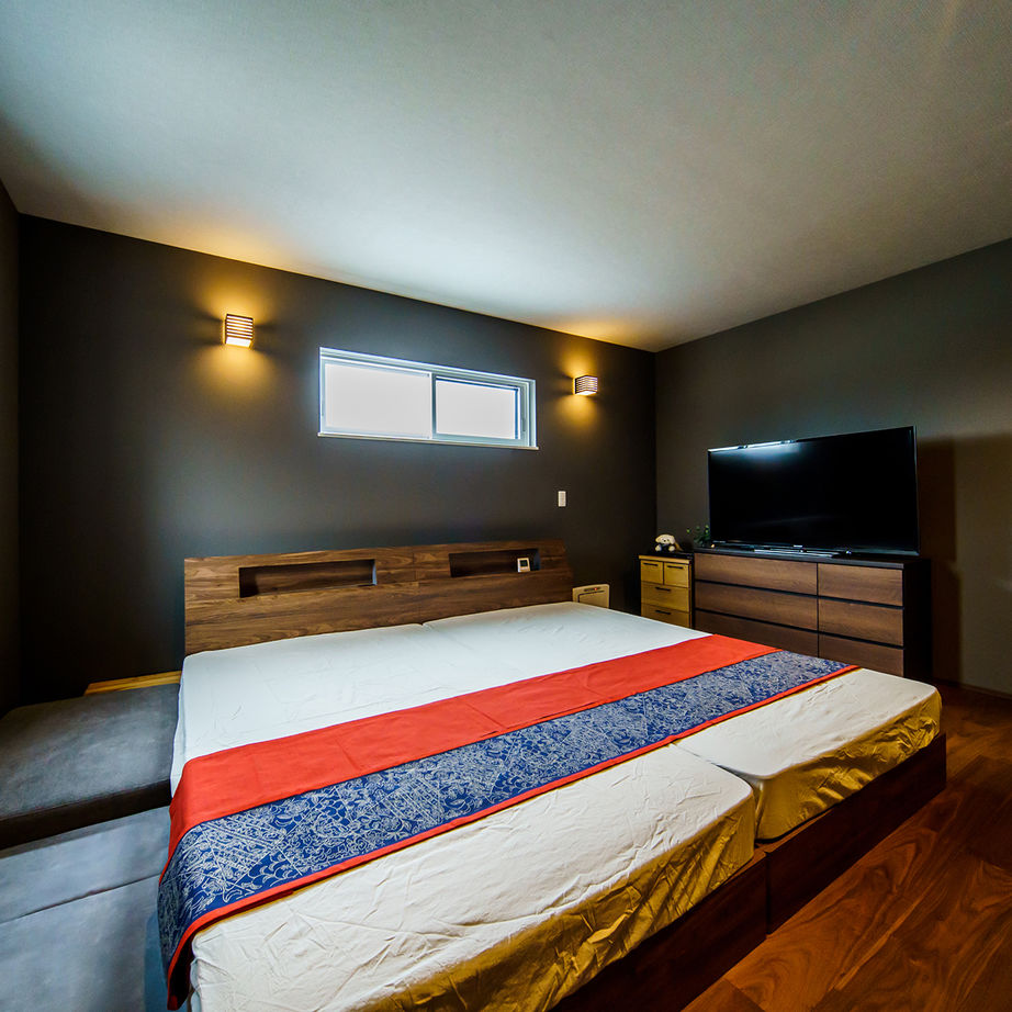 ＋RICCO　一級建築士事務所 【40.8坪／平屋×中庭／間取図有】カーテン要らずの開放的な室内と存在感あふれる外観が魅力の建築実例画像10