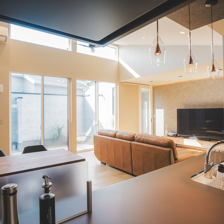 ＋RICCO　一級建築士事務所 【28坪/平屋×中庭/間取図有/2000万円～2499万円】暮らしに趣味を採り入れて、アウトドアライフを満喫！の建築実例画像5