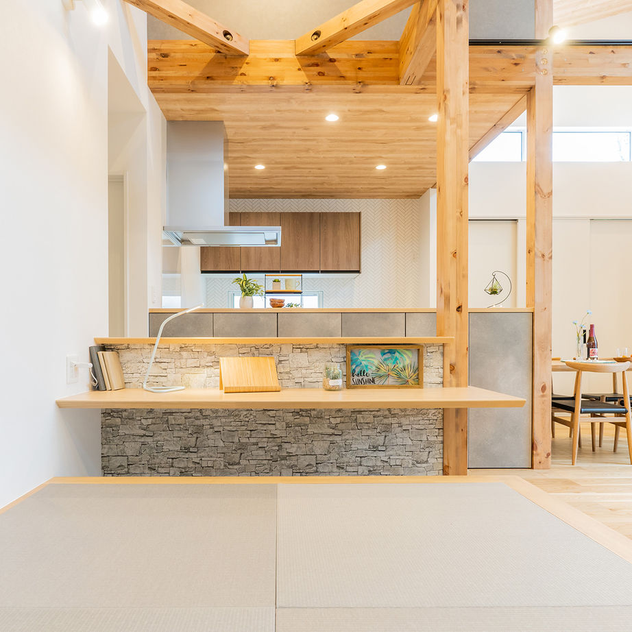 ＋RICCO　一級建築士事務所 【32坪/平屋×中庭/間取図有/2500万円～2999万円】陽光溢れる開放的な平屋で、夫婦ふたりの穏やかな時間をの建築実例画像5