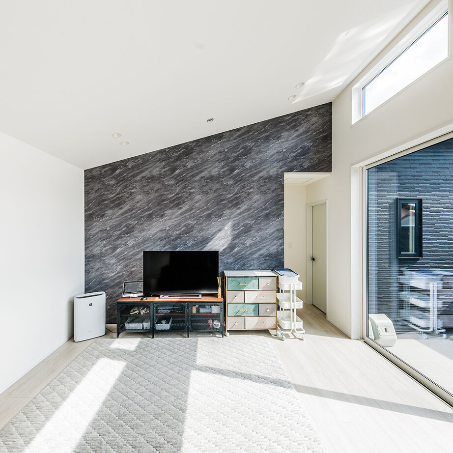 ＋RICCO　一級建築士事務所 【29坪/平屋×中庭/間取り図有/2000万円～2499万円】高低差のある敷地を有効活用したプラン提案が決め手にの建築実例画像5