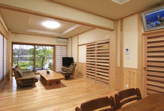 高橋材木店 タカハシホーム 青森ヒバの数寄屋造りをイメージした平屋の建築実例画像3