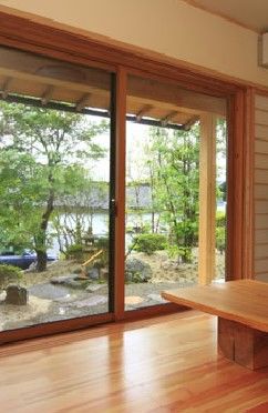 高橋材木店 タカハシホーム 青森ヒバの数寄屋造りをイメージした平屋の建築実例画像4