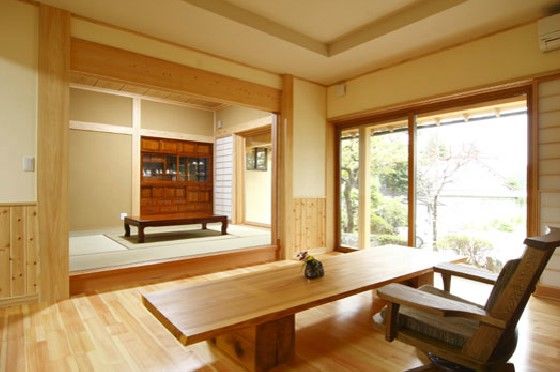 高橋材木店 タカハシホーム 青森ヒバの数寄屋造りをイメージした平屋の建築実例画像5