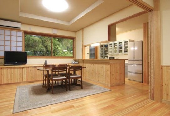 高橋材木店 タカハシホーム 青森ヒバの数寄屋造りをイメージした平屋の建築実例画像6