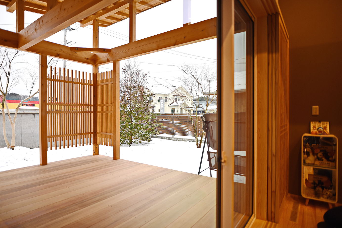 高橋材木店 タカハシホーム 【白石市/3000万円】木質感と遊び心が一つ屋根の下に。檜の香りにつつまれる夢の木の家の建築実例画像2
