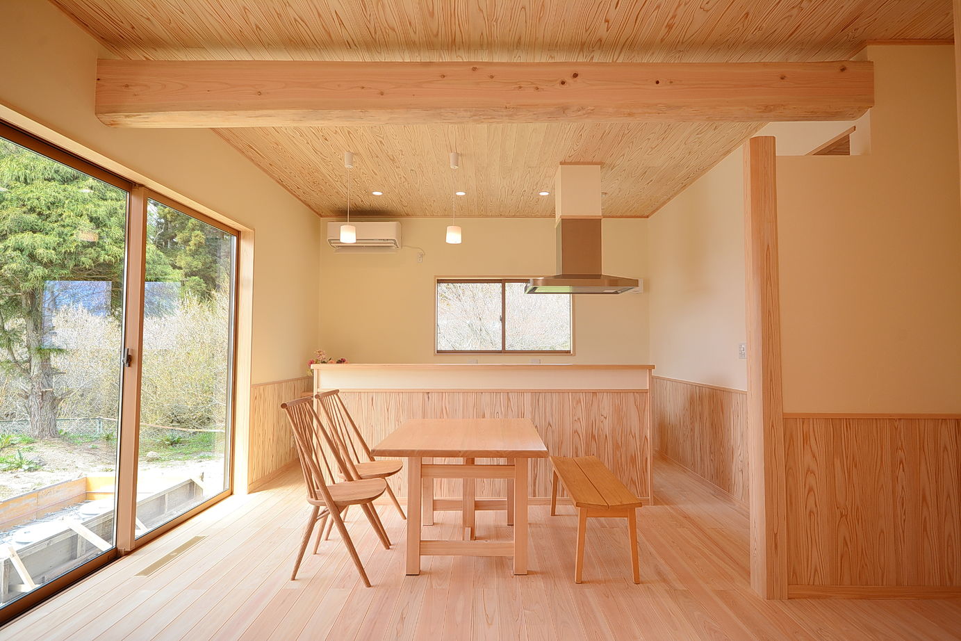 高橋材木店 タカハシホーム ヒノキの平屋建てで毎日を和かに、無垢材いっぱい純和風の住まいの建築実例画像8