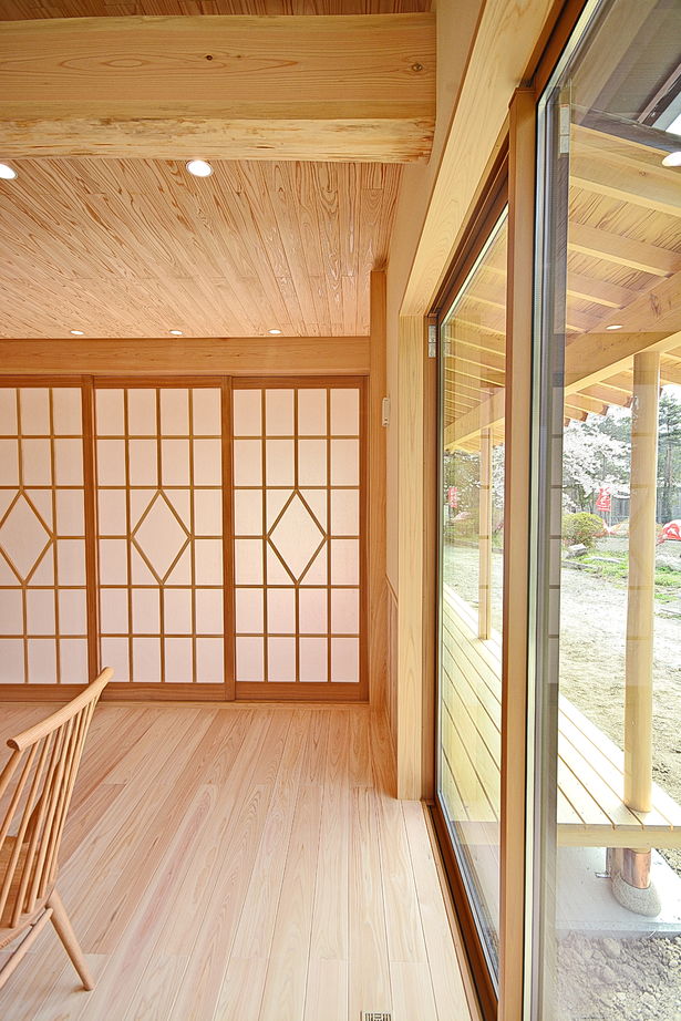 高橋材木店 タカハシホーム ヒノキの平屋建てで毎日を和かに、無垢材いっぱい純和風の住まいの建築実例画像9