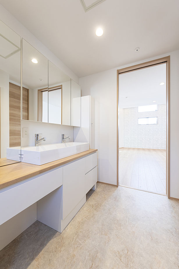 トーヨー冨士工 【2000万円台/18坪/狭小地/二世帯/間取り図有】将来の住まいを見据えた完全分離型の二世帯住宅の建築実例画像7