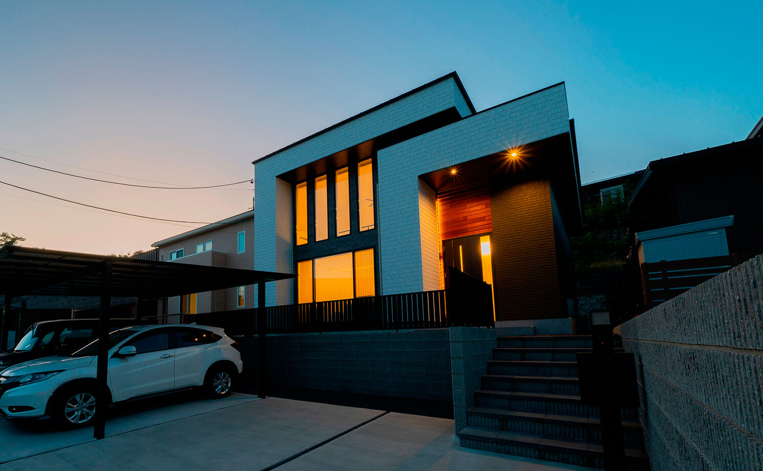 伸和建設 【岐阜県｜2000万円台｜30坪台】生活感のないシンプルモダンなデザイン×吹抜リビング×家事ラク間取りの家の建築実例画像15