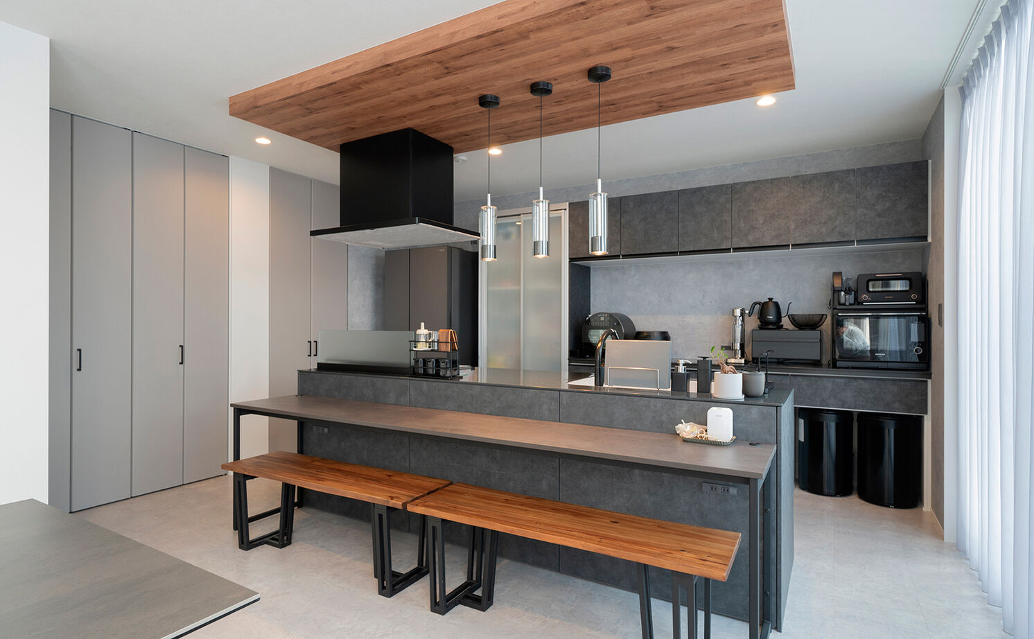 伸和建設 【愛知県｜3000万円台｜ガレージ】家事も子育てもしやすい間取りが◎。ホテルライクなガレージ付きハウスの建築実例画像7