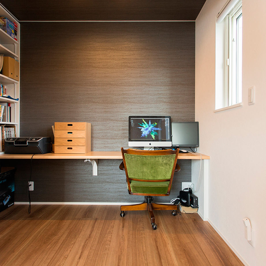 アイザワホーム 【札幌市×2LDK間取り図】吹抜とスケルトン階段がつくりだす圧巻のスケール感。意匠性の高いデザインに魅了の建築実例画像8