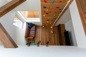 エストホーム 【2000万円台/土間スペース/２階水廻り/全室床暖房システム】開放感と温かさが魅力のオープンな高性能住宅の建築実例画像6