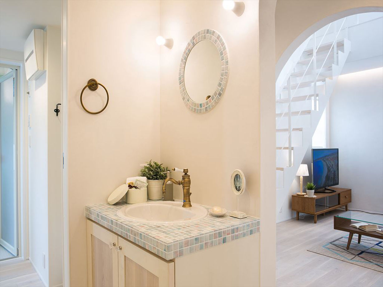 建匠 【2000万円台／吹き抜け／間取り図有】南欧風に可愛らしくデザイン。おうち時間を愉しむ住空間の建築実例画像7