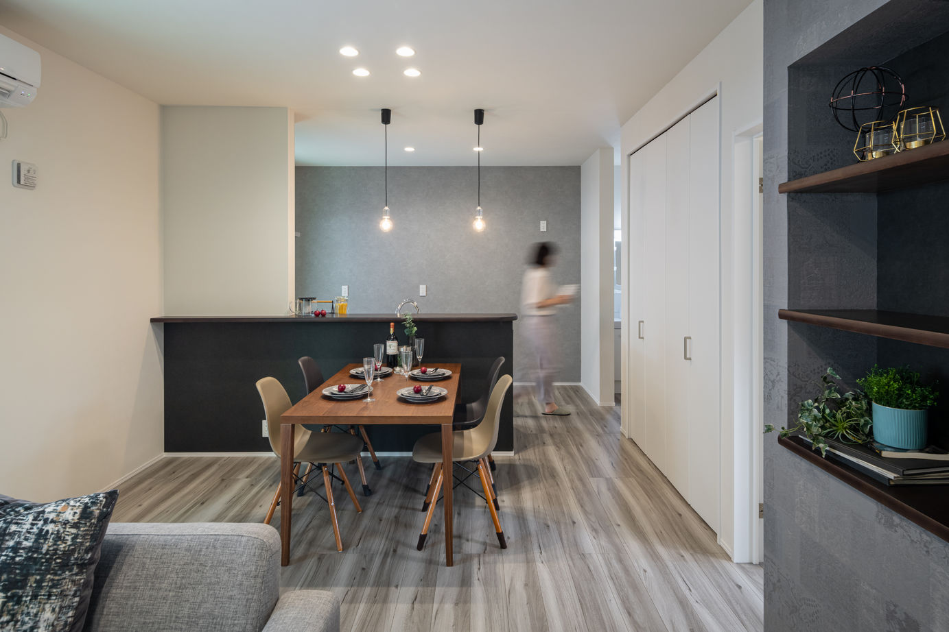 建匠 【1000万円台／平屋／間取り図有】18.7坪で叶えた快適な暮らし。収納充実とシンプルな内装が見どころの平屋の建築実例画像5