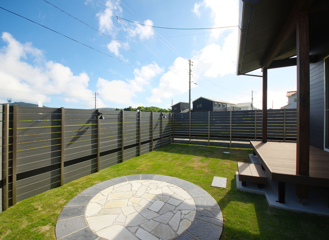 ケンコーホーム 【長崎市/30代/3LDK/インナーガレージ】インナーガレージとスタディコーナーのある家の建築実例画像3