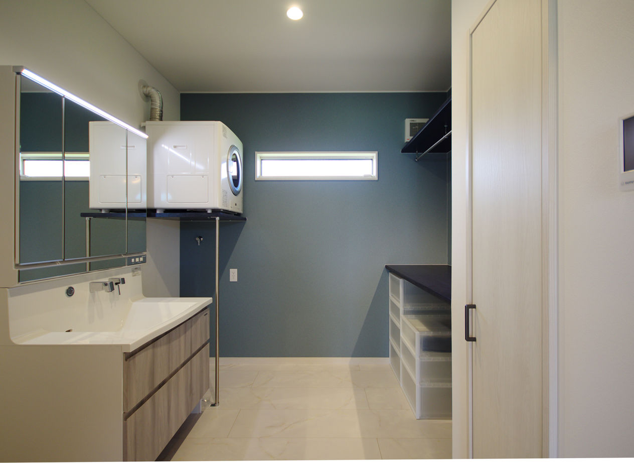 ケンコーホーム 【長崎市/30代/3LDK/インナーガレージ】インナーガレージとスタディコーナーのある家の建築実例画像8