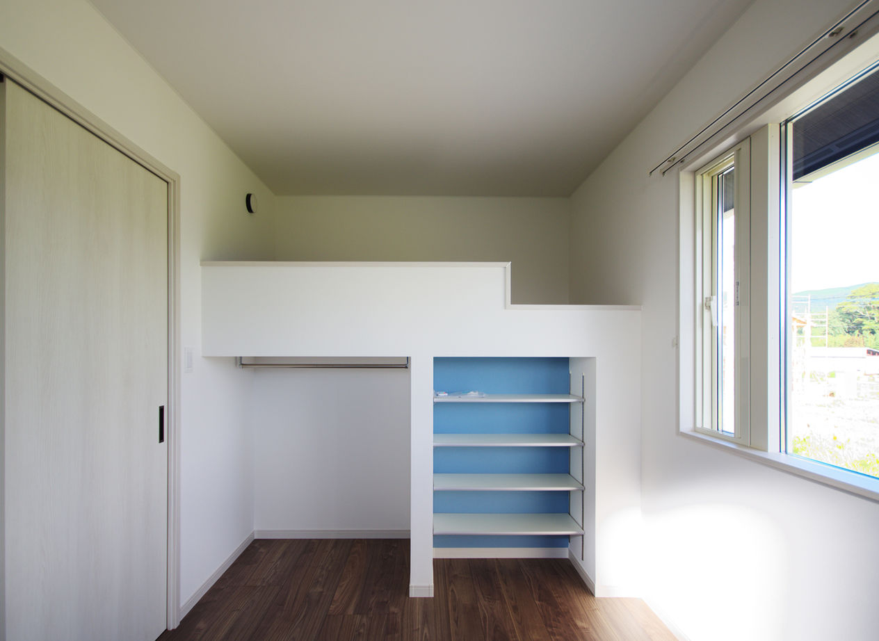 ケンコーホーム 【長崎市/30代/3LDK/インナーガレージ】インナーガレージとスタディコーナーのある家の建築実例画像9