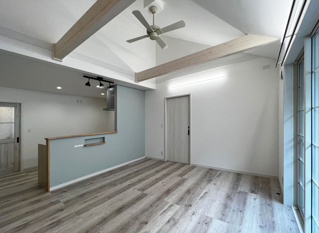 ケンコーホーム 【諫早市/30代/3LDK/平屋】家事ラク動線にこだわった吹き抜けと小屋裏収納がある家の建築実例画像3