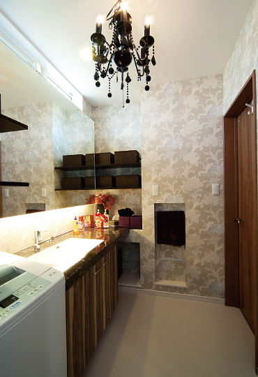 GREEN STYLE（グリーンスタイル） 北欧＆ミッドセンチュリーをイメージしたラグジュアリーな内観と、箱型のモダンな外観が素敵なお家の建築実例画像2