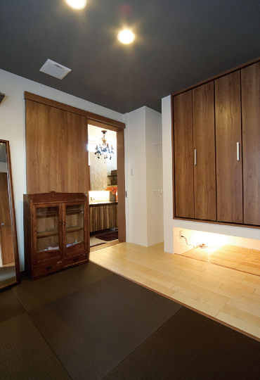 GREEN STYLE（グリーンスタイル） 北欧＆ミッドセンチュリーをイメージしたラグジュアリーな内観と、箱型のモダンな外観が素敵なお家の建築実例画像3