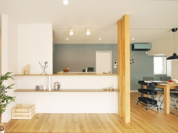 GREEN STYLE（グリーンスタイル） 北欧モダンと和モダンがミックスされた、リビングとウッドデッキが繋がるナチュラルなお家の建築実例画像6