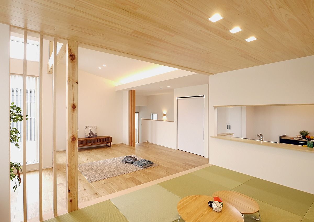 GREEN STYLE（グリーンスタイル） 狭小地に建てた巧みな空間設計のビルトインガレージのある家。2階LDKで眺望を楽しむ暮らしをの建築実例画像5