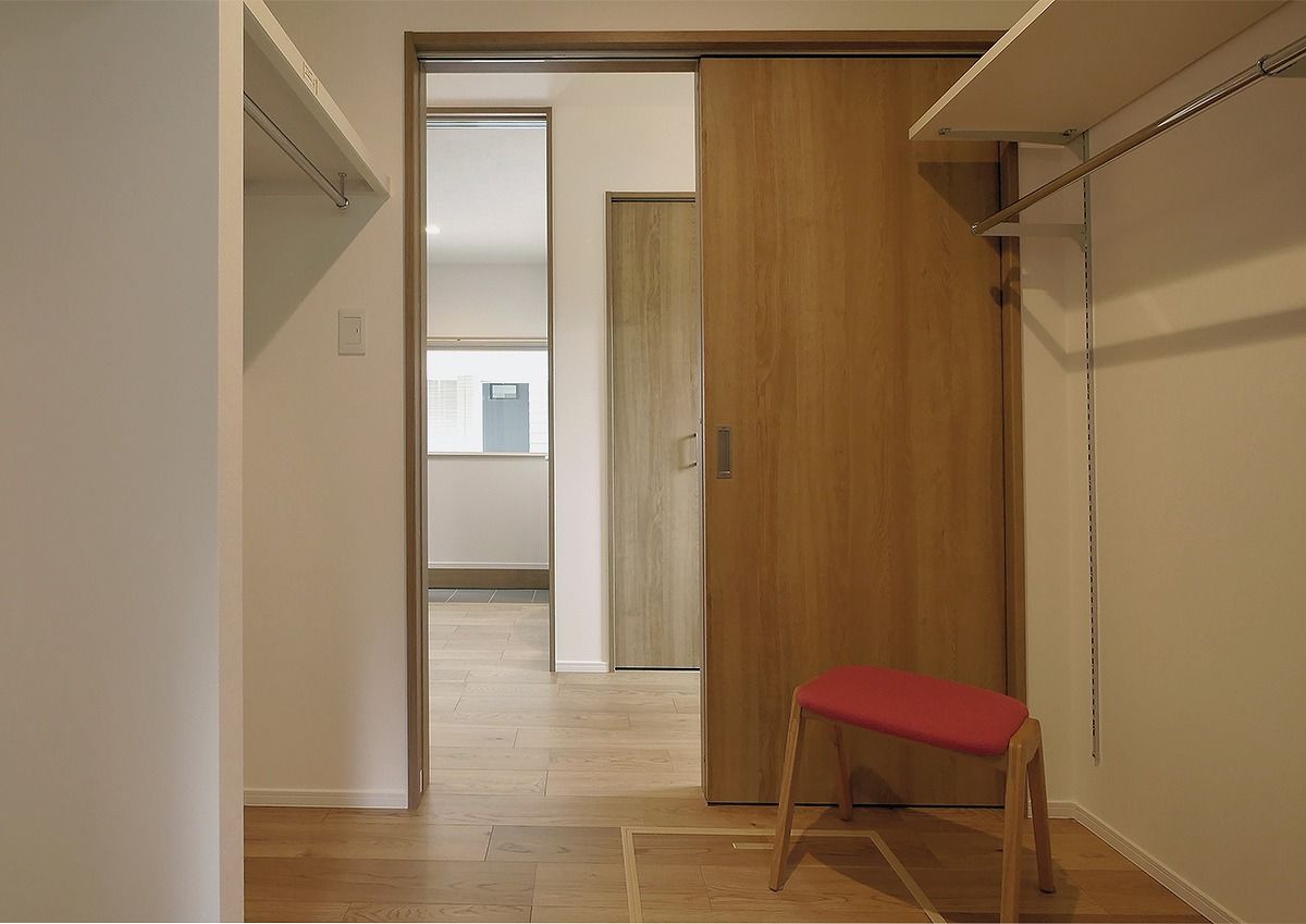 GREEN STYLE（グリーンスタイル） 狭小地に建てた巧みな空間設計のビルトインガレージのある家。2階LDKで眺望を楽しむ暮らしをの建築実例画像7