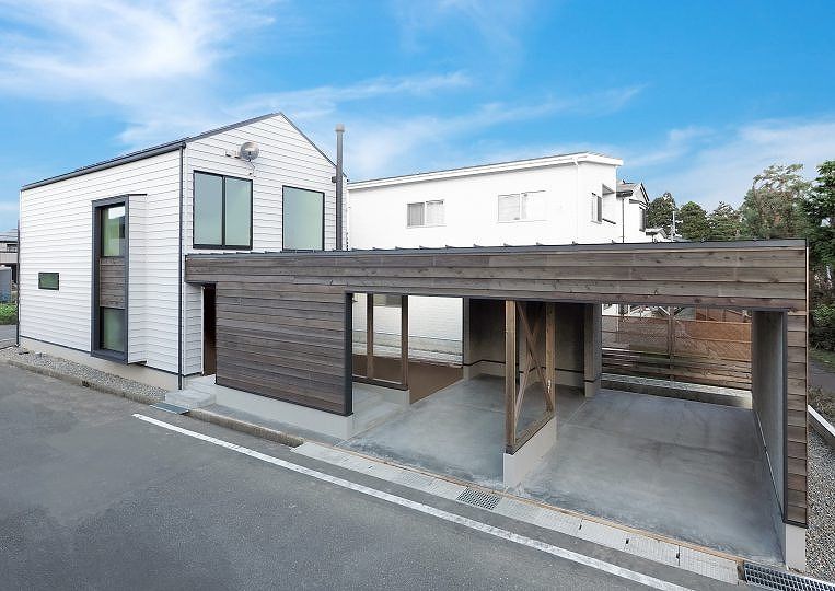 GREEN STYLE（グリーンスタイル） 薪ストーブと土間リビングを吹抜から見下ろす家の建築実例画像2