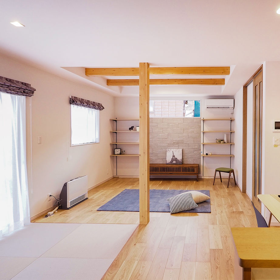 GREEN STYLE（グリーンスタイル） 完全分離の二世帯住宅/親子でここちよい距離と、庭を楽しむ家と遊び心のボルダリングウォールの建築実例画像3