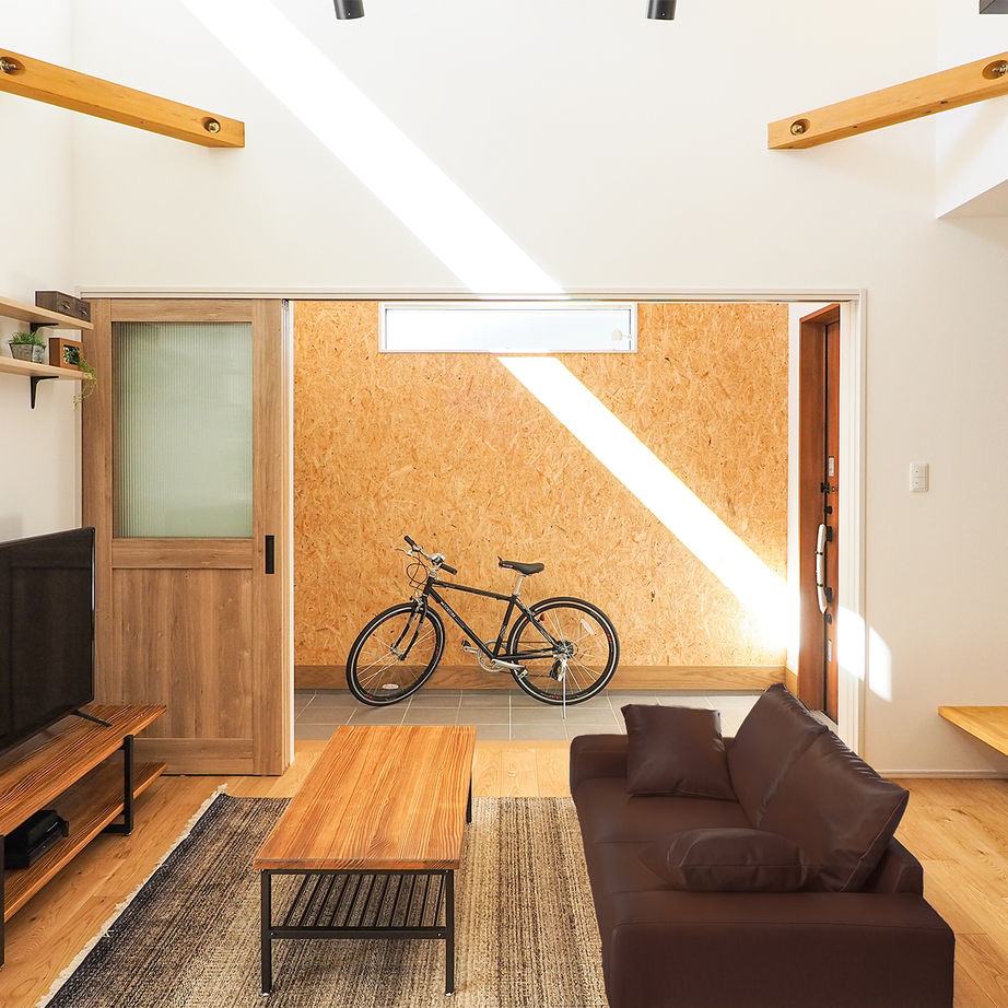 GREEN STYLE（グリーンスタイル） 自然豊かな丘陵地で、イン＆アウトを繋げて過ごす平屋の建築実例画像2