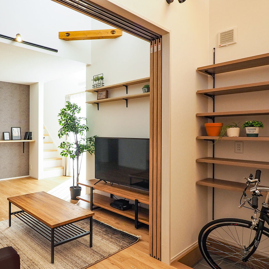 GREEN STYLE（グリーンスタイル） 自然豊かな丘陵地で、イン＆アウトを繋げて過ごす平屋の建築実例画像5