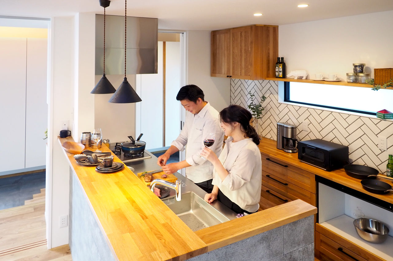 GREEN STYLE（グリーンスタイル） お家が私たちのここちよいレストラン｜お家へ帰ろう、家族で食べよう。の建築実例画像2