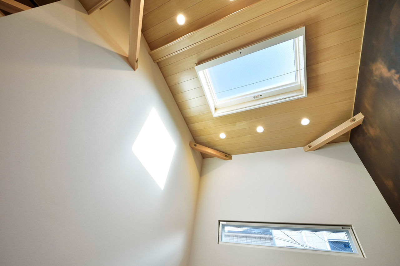 １００年住宅のゼロホーム 1000万円台・京都市｜ゼロホームの経験と技術が結集した14坪の狭小住宅｜間取り有の建築実例画像4